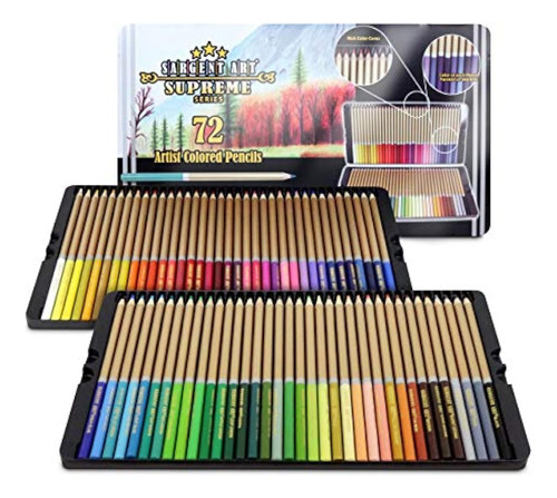 Sargent Arte 22 7287 72 Ct Lápices De Colores Artista Calid