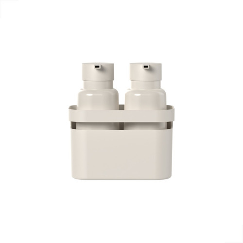 Set organizador y dispensador de ropa Flow de 500 ml, color beige
