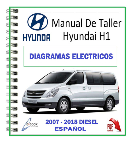 Manual Taller Servicio Hyundai H1 Motor 2.5 2007-2018 Diesel