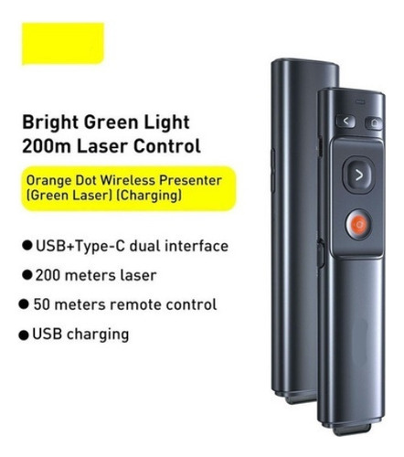 Powerpoint Page Turner Remote Control Pen Green Light