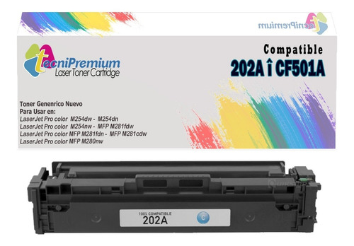 Toner Generico 202a | Para Impr Laser M254nw M281fdn M281fdw