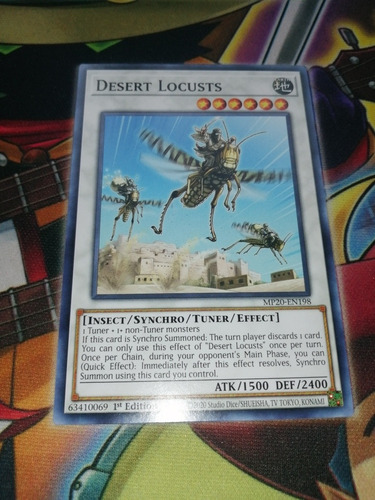 Desert Locusts Yu-gi-oh! Original Konami