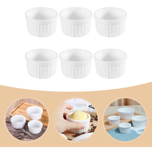 Cuenco De Porcelana Para Hornear Soufflé Con Forma De Molde,