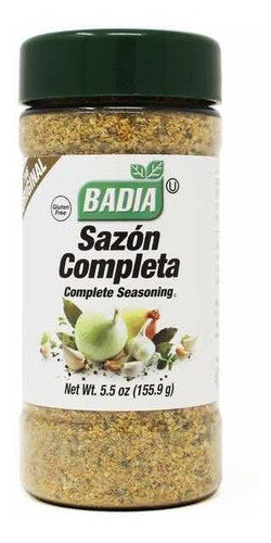 Especias Badia Sazon Completa + Cebolla En Polvo Sin Tacc Ou