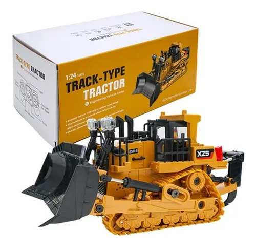 . 2.4g Bulldozer Sobre Orugas Juguete Infantil Control