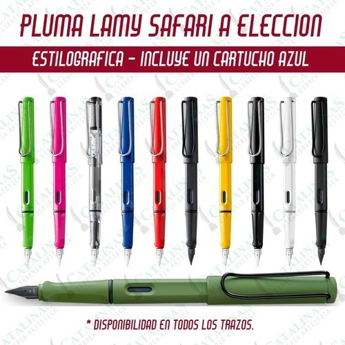 Pluma Estilografica Lamy Safari Local Escritura Microcentro