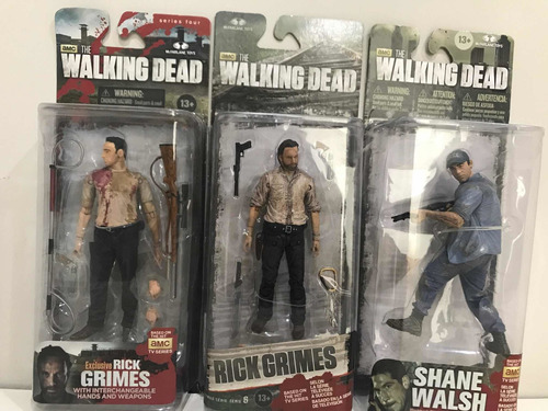 The Walking Dead Mcfarlane  Rick Grimes Shane Walsh