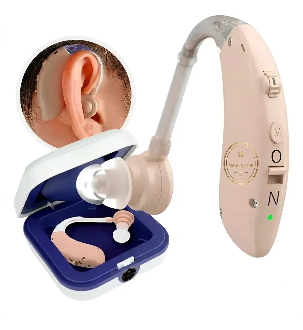 Audifono Para Sordos Recargable Con Volumen Magicstore