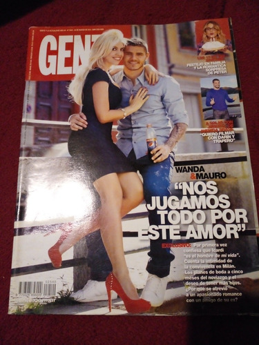 Revista Gente Tini Reech Rincon Barbieri 25 3 2014 N2540