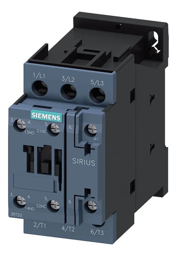 Contactor 17a/bob.110vac Siemens 3rt2025-1af00 T.s0
