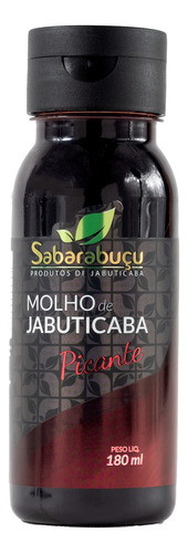 Molho de Jabuticaba Picante 180ml - Sabarabuçu