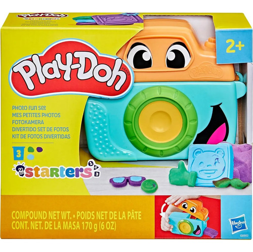 Set Fotografias Divertidas Plastilina Play Doh Infantil Toyz Azul