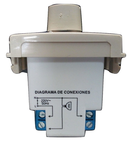 Imagen 3 de 5 de Regulador Dimer Led Teclastar Piano Quadra Minimal Arena