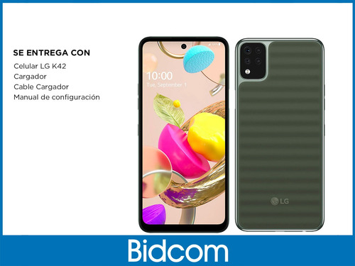 Celular LG K42 64gb 3gb Ram Liberado 12 Meses Gtía Oficial