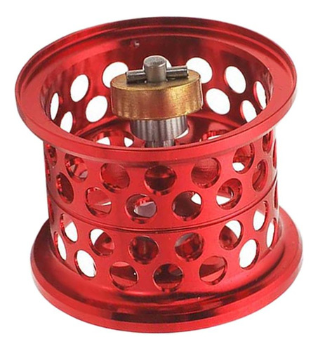 Carretel De Pesca De Arremesso De Metal Carretel De Vermelho