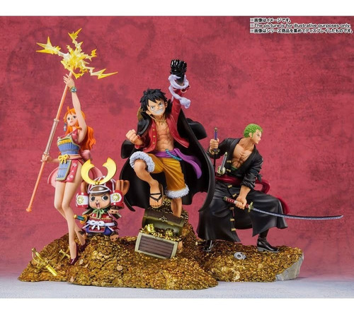 Figuras One Piece Wt100 Eiichiro Oda Illustration Luffy Zoro