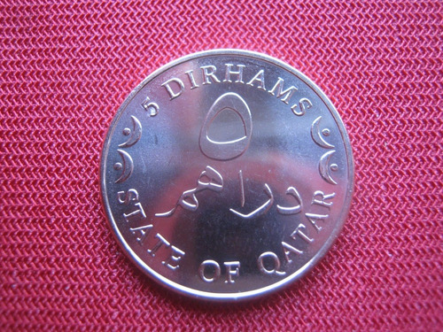 Catar 5 Dirhams 1973