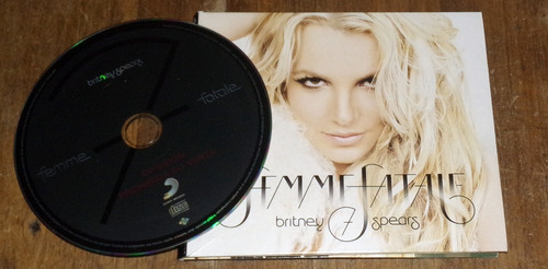 Britney Spears Femme Fatale Cd Promo Kktus