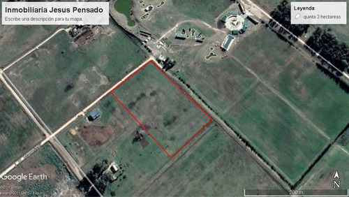 Tapalque: 1 Hectarea En Venta (frente Termas)