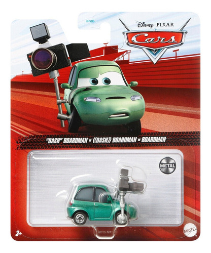 Cars Metal Dash Boardman 1:55 Mattel