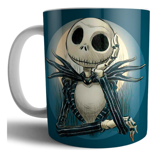 Taza Cerámica Calidad Premium Extraño Mundo Jack Regalo Amor