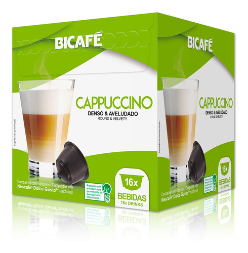 48 Cápsulas Para Dolce Gusto Café & Bebida - Cápsula Bicafé