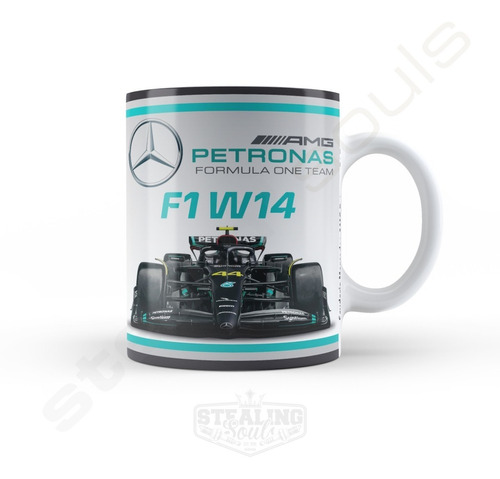 Taza - Mercedes Benz F1 W14 Team 2023 | Hamilton / Russell