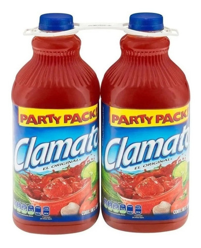 Clamato Pack 2 Pzas De 2.54 L