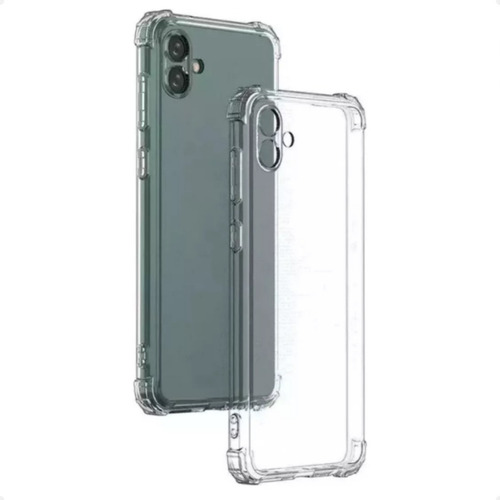 Capa Transparente Para Samsung Galaxy A06 4g + Pel Vidro 3d