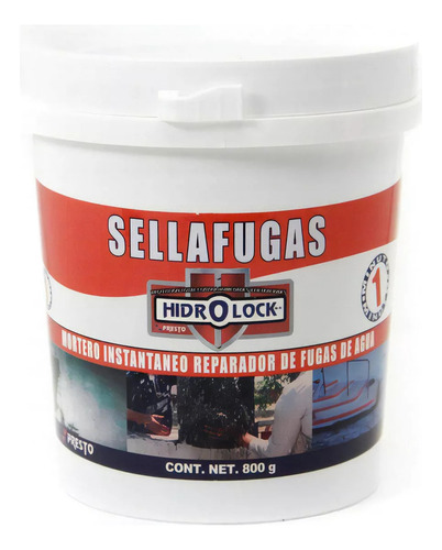 Mortero Instantaneo Sellafugas 800 Grs
