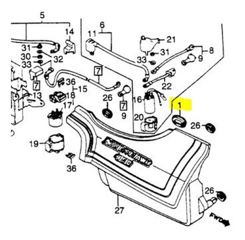 Par De Gomas Soporte Cacha Honda Cb 400 450 Scar