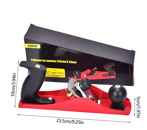 Cepilladora Manual Spokeshave Ajustable De 9 Pulgadas Con Ba
