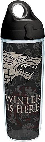 Tervis 1252407 Game Of Thrones House Stark Vaso Con Envoltu