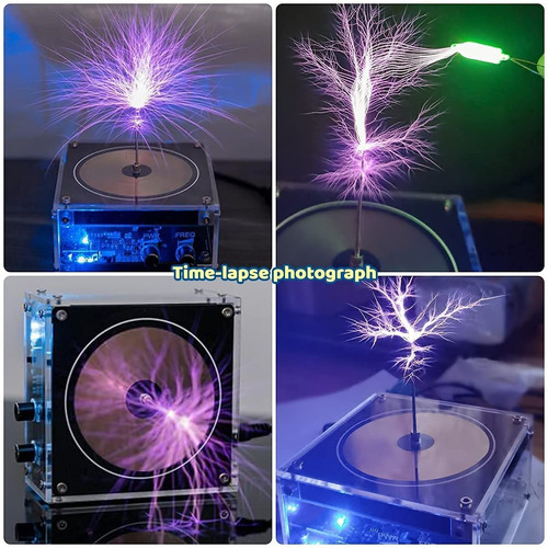 Imagen 2 de 9 de Joytech Bluetooth Music Tesla Coil Arc Altavoz Plasma...
