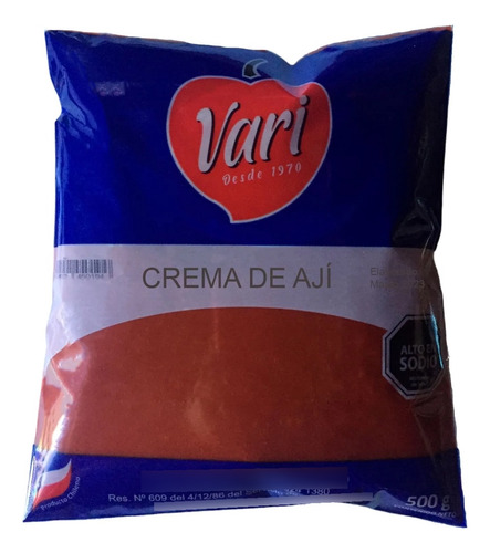 Crema De Ají 500gr Vari - Lireke