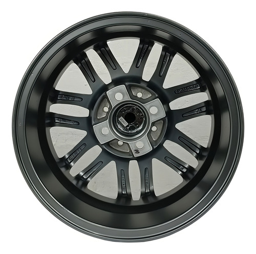 Jogo De Roda De Liga Leve Zuma Wheels Aro 14 459 Gsp 4x100 Cor Grafite Diamantado