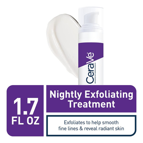 Tratamiento Exfoliante Nocturno Cerave Skin Renewing 50 Ml