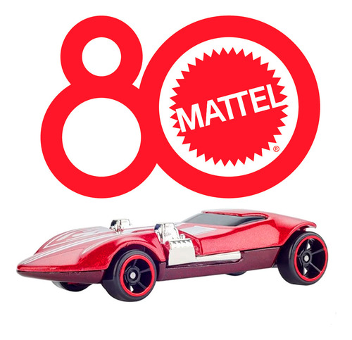 Hot Wheels Die-cast 80 Th Mattel Pack C/05 Carrinhos