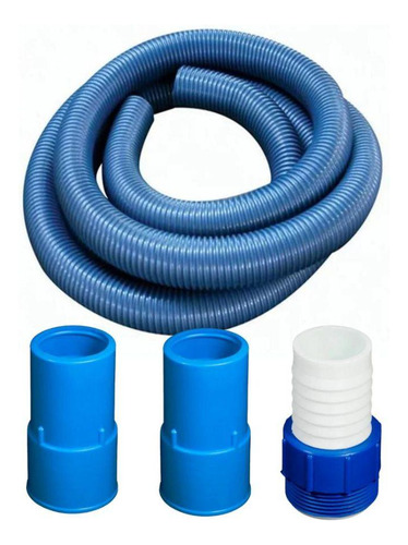 Kit Piscina (peneira,aspirador,mangueira 6m Completa+brinde)