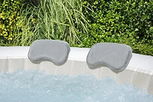 Almohadas Acolchadas Saluspa (paquete De 2), Gris