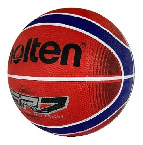 Imagen 3 de 6 de Pelota De Basket Molten Gr7 Caucho N° 7 Oficial Basquet