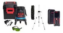Comprar Nível Laser Kress 360° 5 Linhas + Trena 100mu002F Tripéu002F Óculos