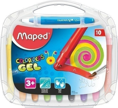 Crayones Gel X10 Maped Color Peps 836310