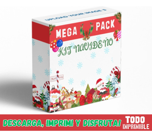 Mega Pack Premiun Kit Navideño Imprimible