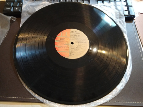 Vida Y Obra Carlos Gardel Vol 15 3 Disco Vinilo Sin Tapa (Usado)