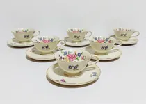 Comprar Juego De 6 Tazas Para Cafe De Porcelana Alemana Heinrich