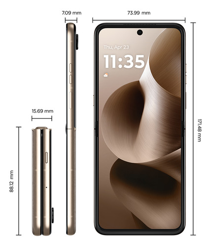Motorola Razr 60 Ultra Madera 1 TB