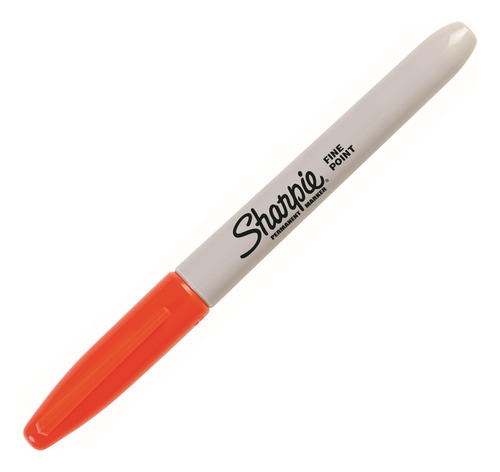 Cx Caneta Marcador Permanente Sharpie Fine Ponta Fina C/6 Un