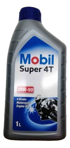 Aceite Mobil 20w-50 Super 4t (1litro)