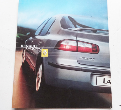 Folleto Antiguo Renault Laguna No Catalogo Auto Clasico